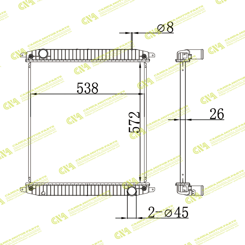 Radiator IVECO 500380655