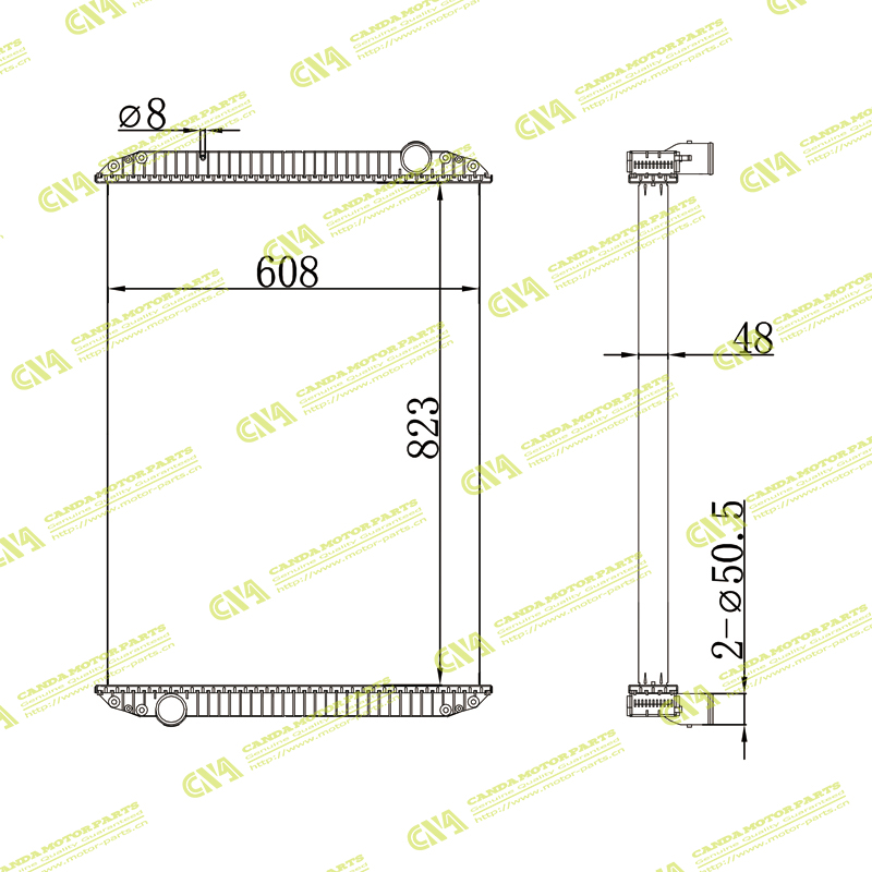 Radiator IVECO 5801316912
