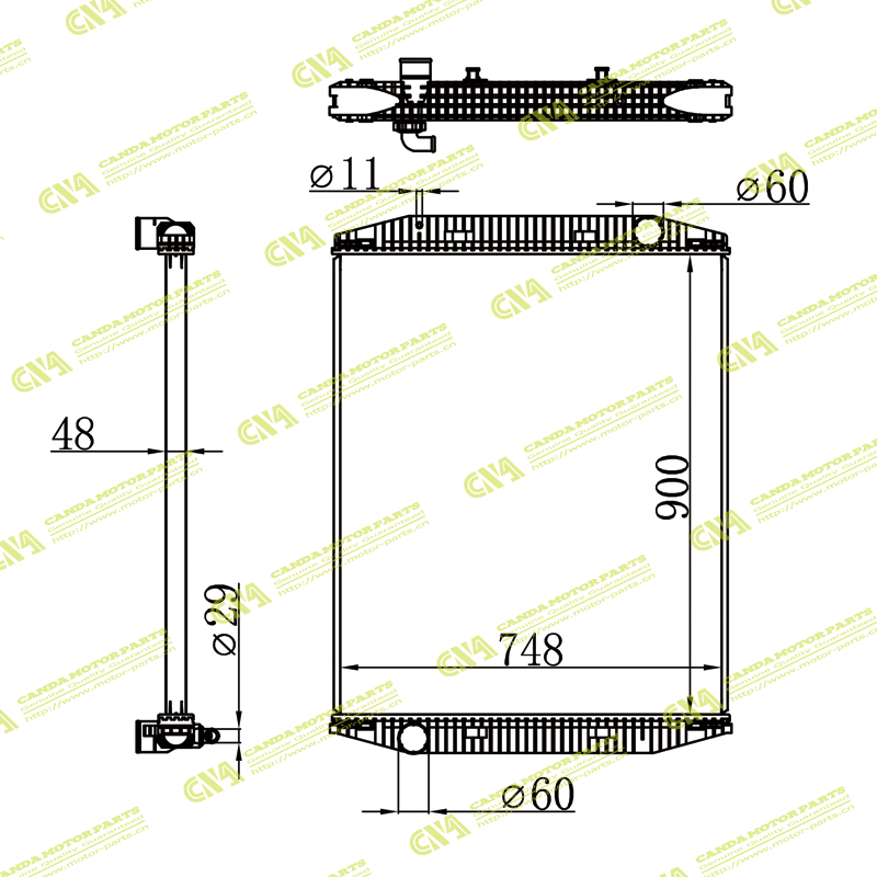 Radiator IVECO IVECO EROSTAR MT