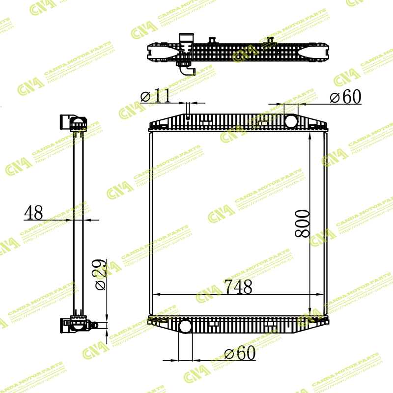 Radiator IVECO 8139294/9310529