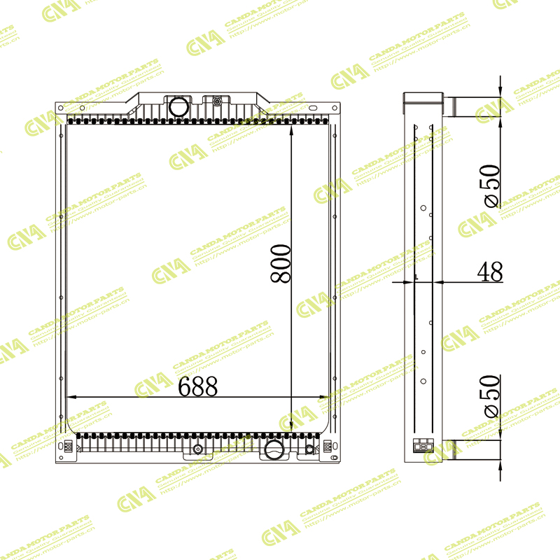 Radiator JIEFANG Jiefang MT