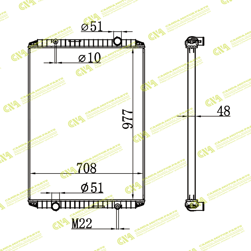 Radiator RENAULT 5010315369