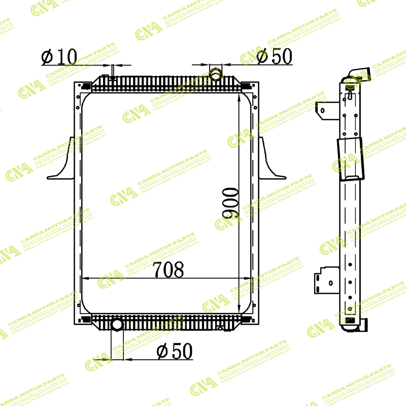 Radiator RENAULT 5001859137