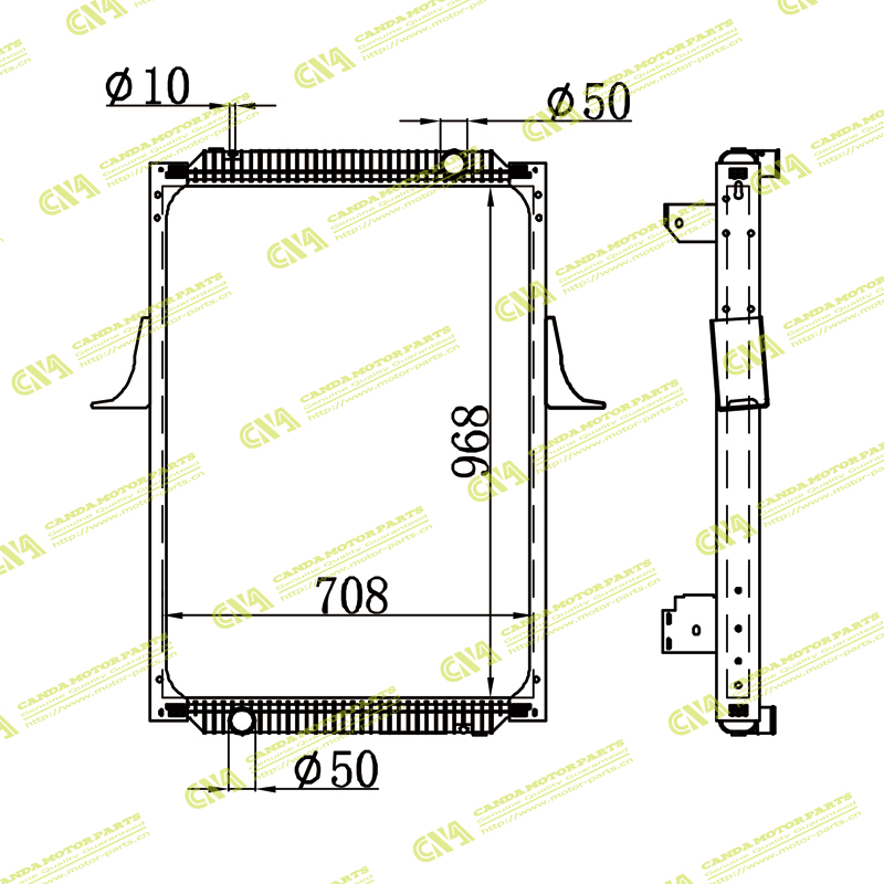 Radiator RENAULT 5010315842