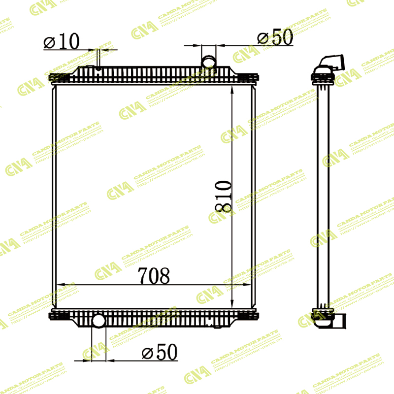 Radiator RENAULT 5001839113