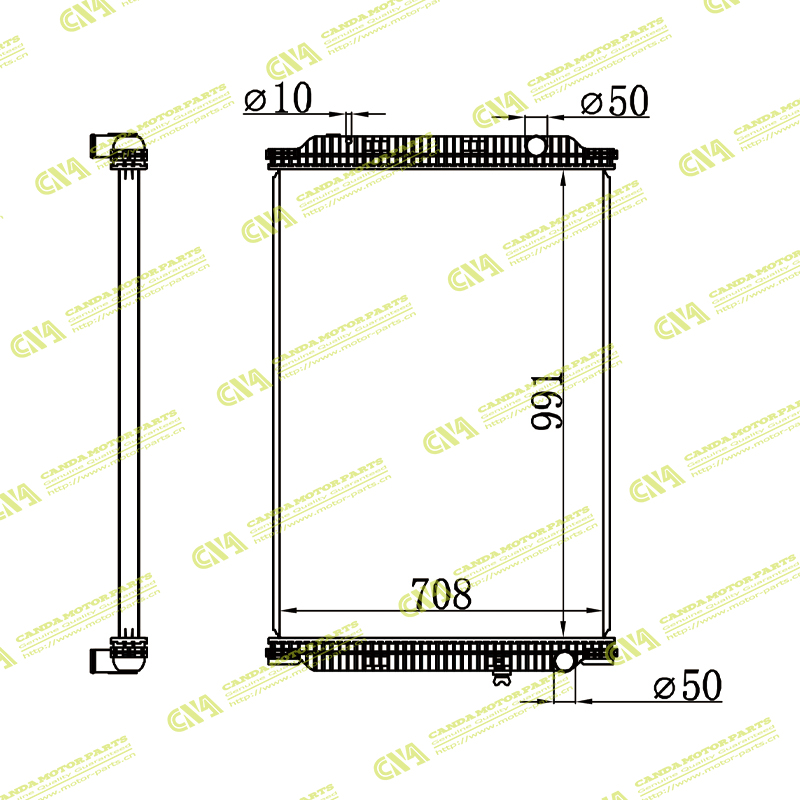 Radiator RENAULT 5001867210