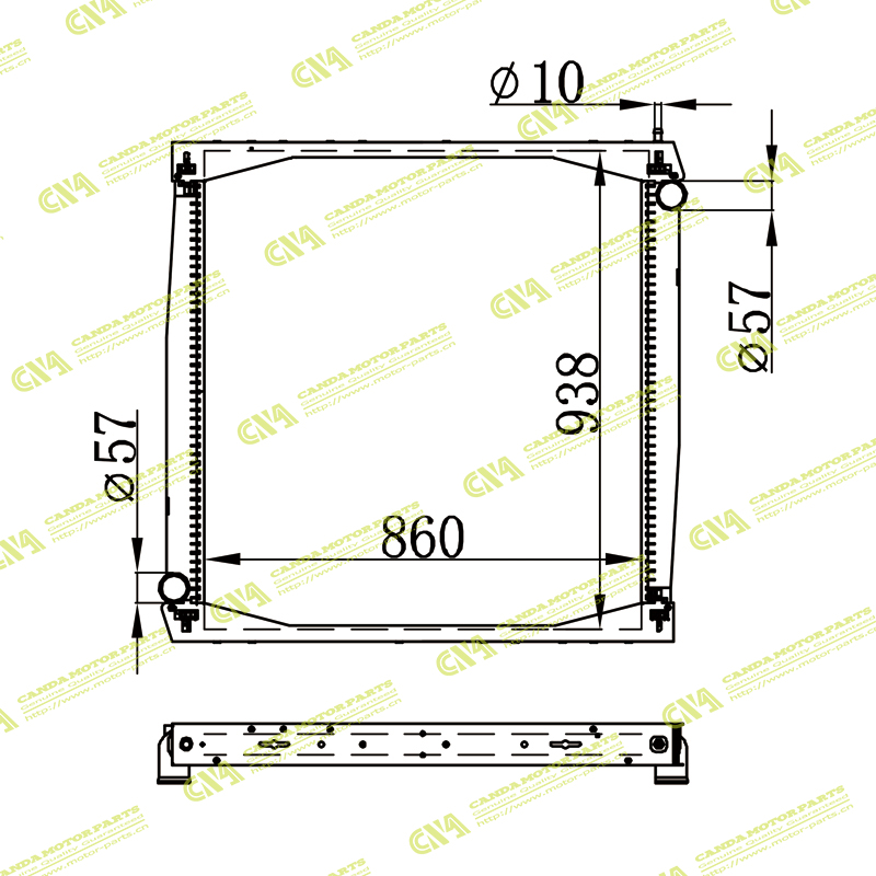 Radiator SCANIA 1327249/1397435