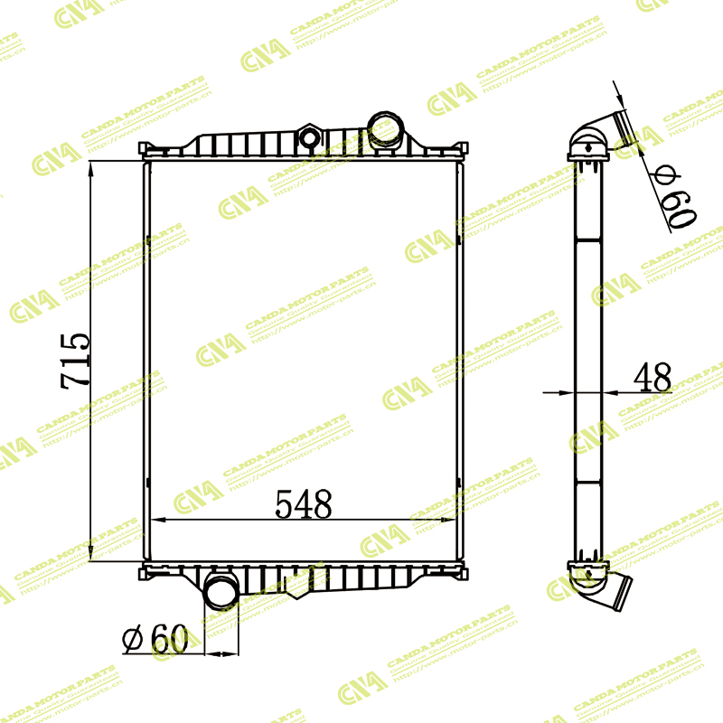 Radiator VOLVO 8113629