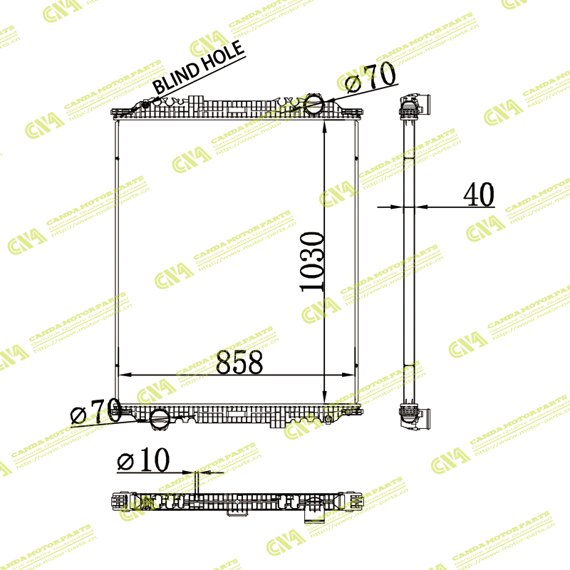 Radiator OTHERS 54901-1301010