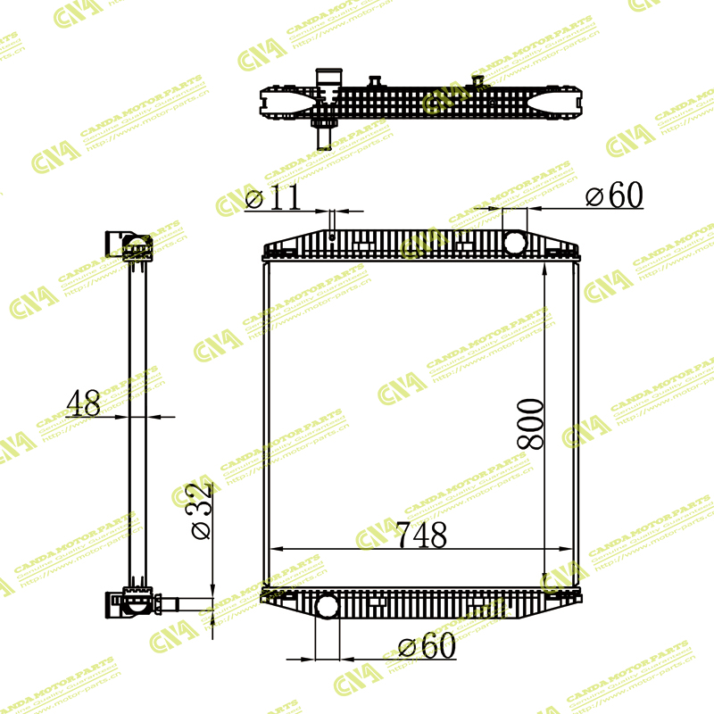 Radiator IVECO IVECO EROSTAR 02- MT