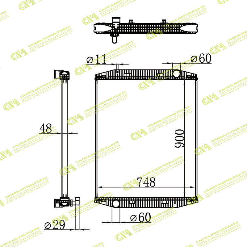 Radiator IVECO 500384262/93160531