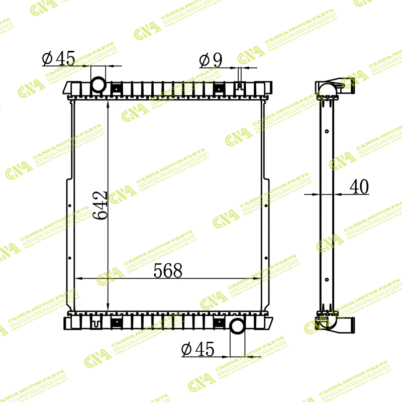 Radiator IVECO 500361629