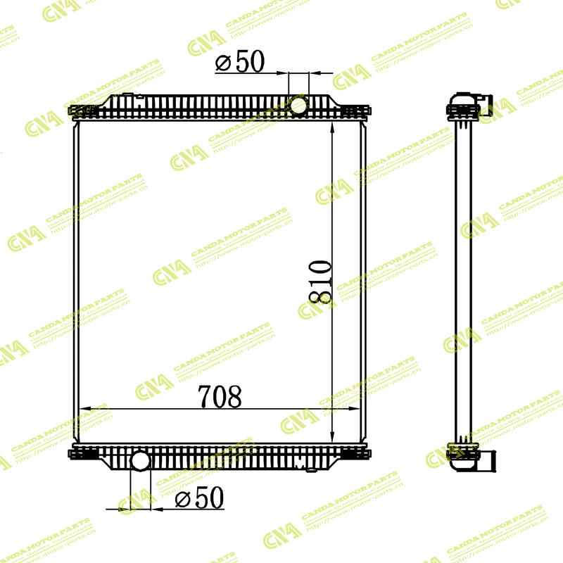 Radiator RENAULT 210 05- MT